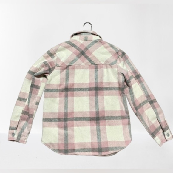 POINT ZERO - MOTION  Women’s PLAID LINED SHACKET- Rose pink - US M - Picture 2 of 7